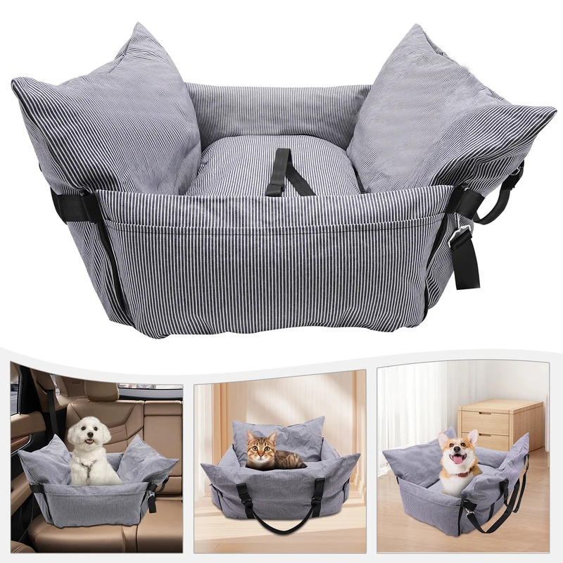 Deluxe Booster Car Seat for Small Dogs view 2